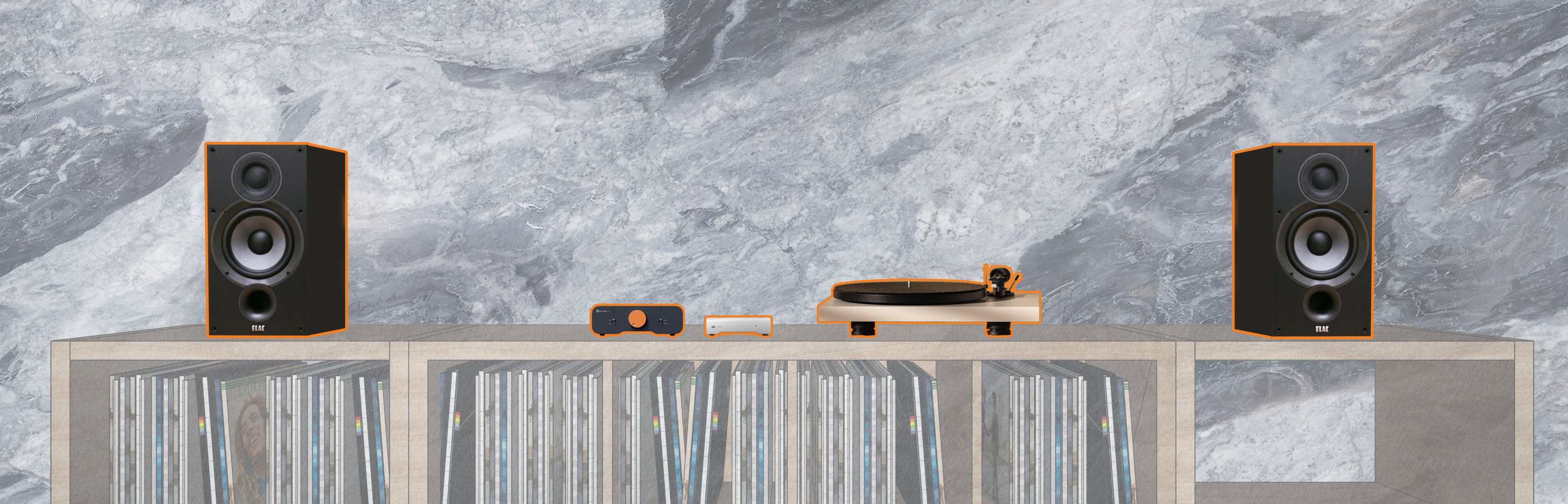 The Goldilocks Zone: (Pro-Ject Debut Carbon Evo, Schiit Mani 2, Fosi Audio ZA3 Amplifier, and Elac Speakers) – A Full Review and Write Up