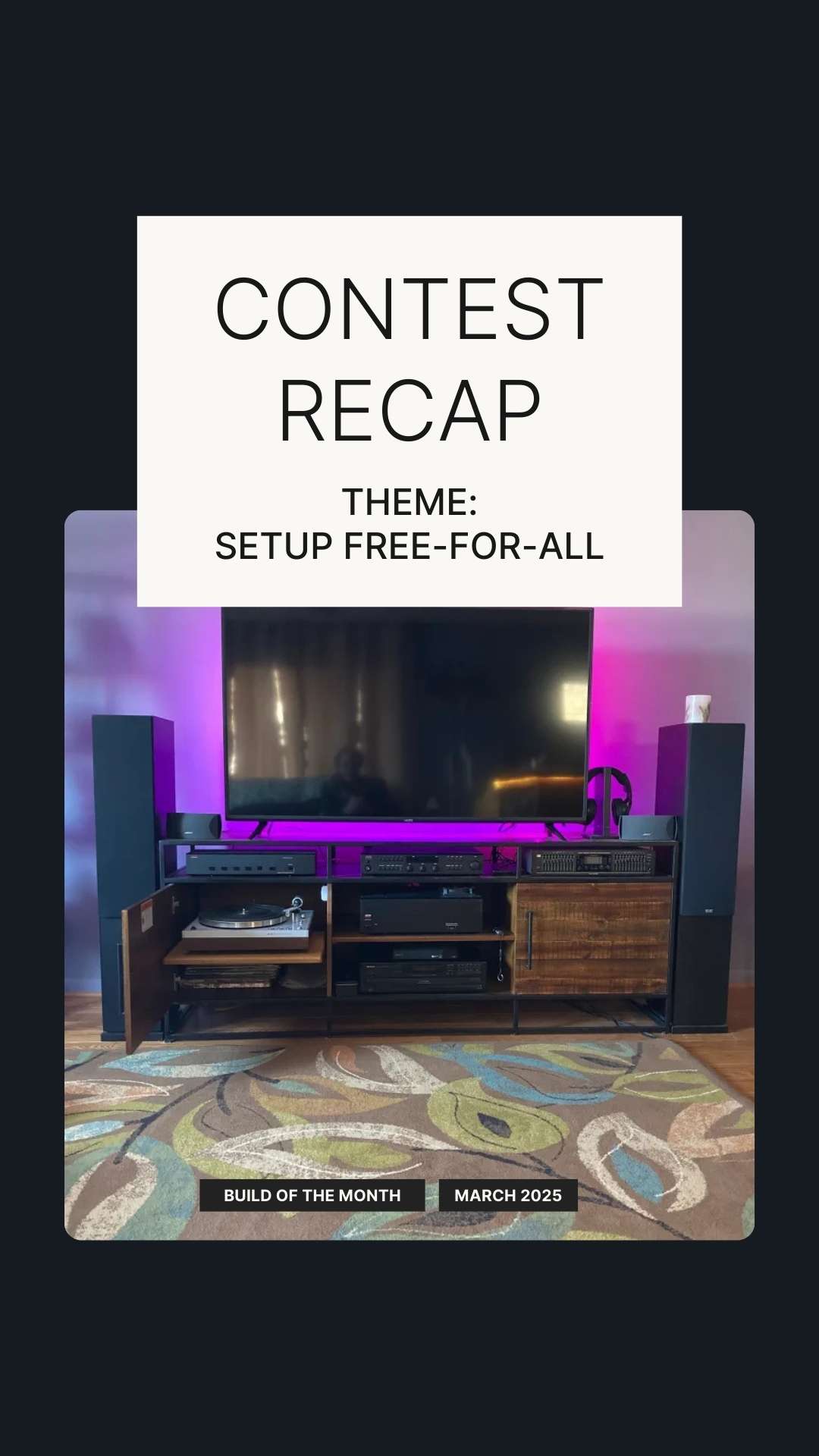 Build Of The Month Recap – March ’25