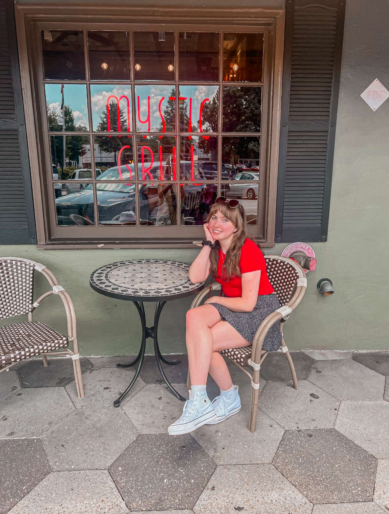 Close-up of Vampire Diaries vinyl discs and tracklist